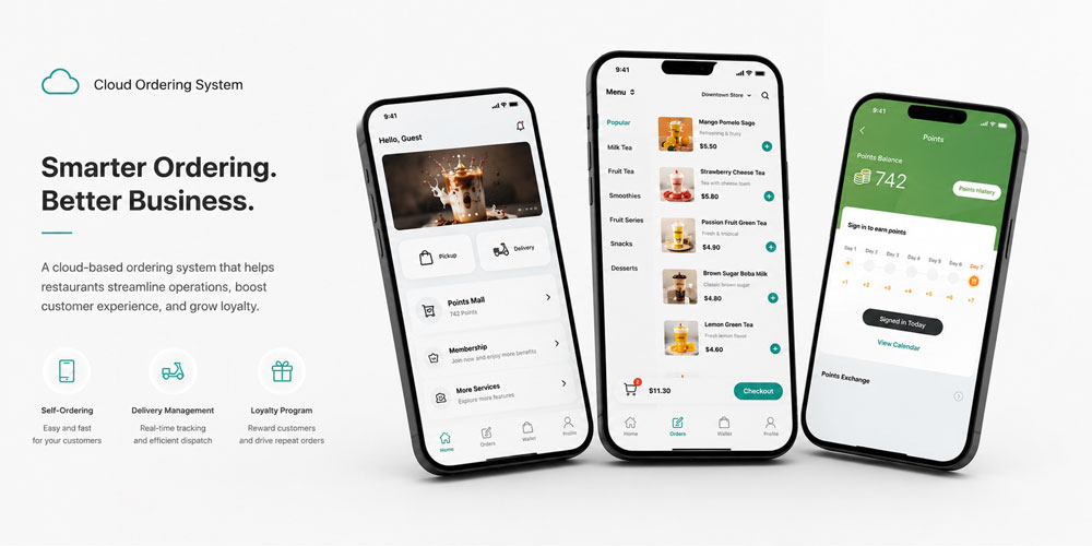 Cloud-Based Ordering & Customer Loyalty Platform