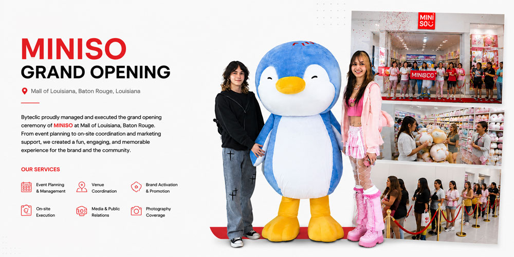 MINISO North America Grand Opening Campaigns