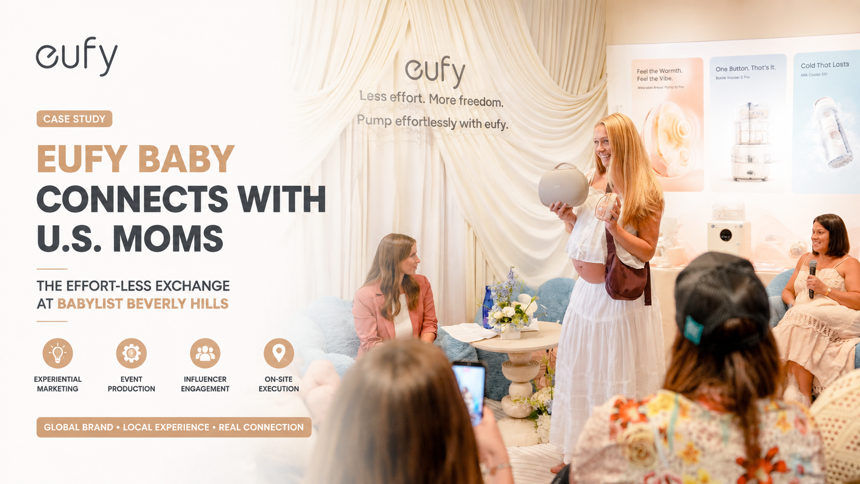 eufy Baby Brings the “Effort-Less Exchange” to Beverly Hills