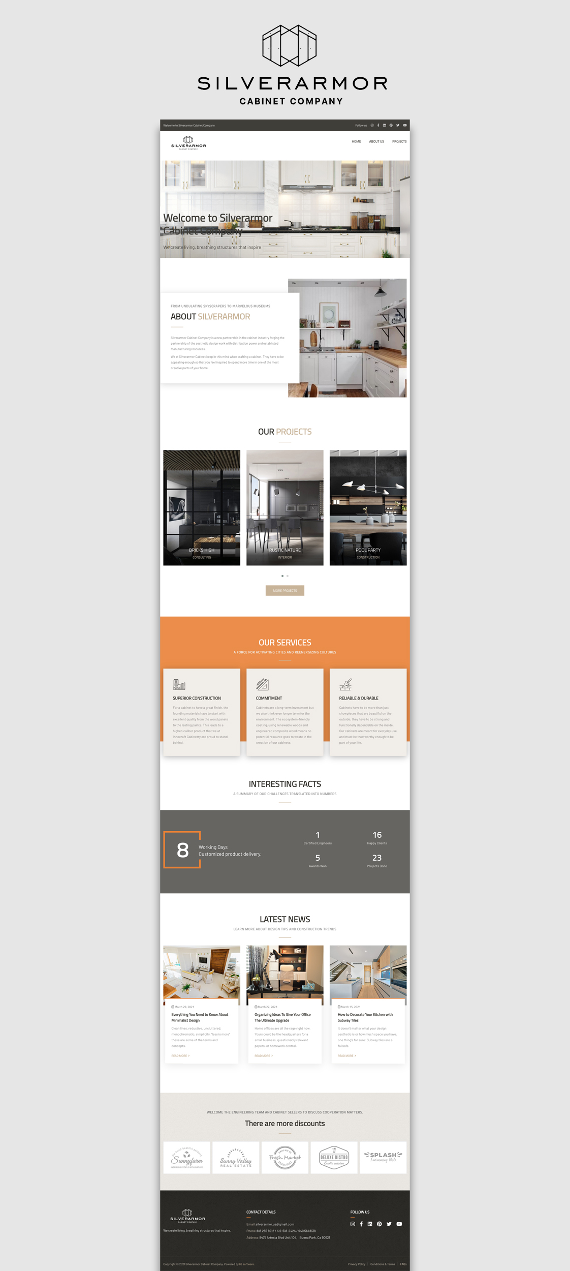 Cabinet Company Silverarmor Official Website