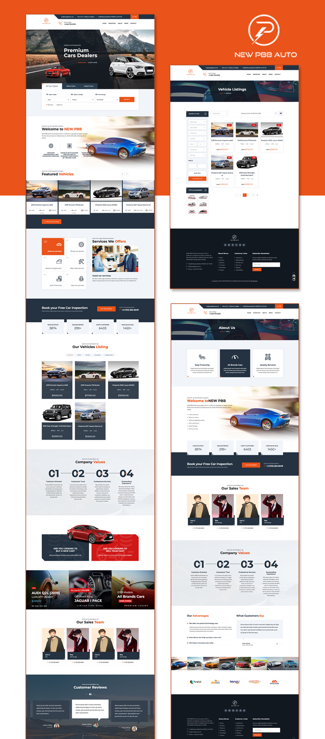 New PBB Auto Company Website